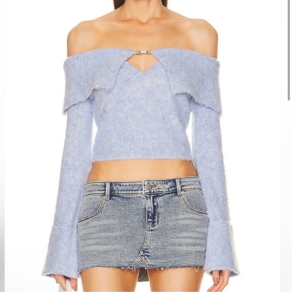 Cult Gaia Audie off the shoulder sweater